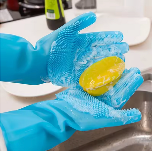Bath And Grooming Gloves.